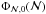 Mathematical equation: \hbox{$\Phi_{{\cal N},0}({\cal N})$}