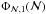 Mathematical equation: \hbox{$\Phi_{{\cal N},1}({\cal N})$}