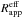Mathematical equation: \hbox{$R_{\rm app}^{\rm eff}$}
