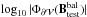 Mathematical equation: \hbox{$\log_{10}|\Phi_\surf(\vBt^{\rm bal})|$}