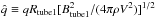 Mathematical equation: \hbox{$\hat{q}\equiv qR_{\rm tube1} [ B_{\rm tube1}^{2}/(4\pi\rho V^{2})]^{1/2}$}