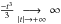 Mathematical equation: \hbox{$\frac{-t^3}{3}\underset{|t|\to +\infty}{\longrightarrow} \infty$}