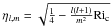 Mathematical equation: \hbox{$\eta_{l,m}=\sqrt{\frac{1}{4}-\frac{l(l+1)}{m^2}\mathrm{Ri}_{\rm c}}$}