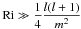 Mathematical equation: \hbox{$\mathrm{Ri} \gg \displaystyle\frac{1}{4}\frac{l(l+1)}{m^2}$}