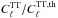 Mathematical equation: \hbox{$C_\ell^{\rm TT}/C_\ell^{\rm TT,th}$}