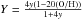 Mathematical equation: \hbox{$Y = \frac{4y(1-20({\rm O/H}))}{1+4y}$}