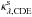 Mathematical equation: \hbox{$\kappa^\mathrm{s}_\mathrm{\lambda, \mathrm{CDE}}$}