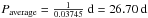 \hbox{$P_{\rm average} = \frac{1}{0.03745}~{\rm d} = 26.70~{\rm d}$}
