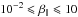 Mathematical equation: \hbox{$10^{-2} \leqslant \beta_{\parallel} \leqslant 10$}