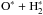 Mathematical equation: \hbox{$\rm O^{\ast} + H_2^{\ast}$}