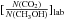 Mathematical equation: \hbox{$[\frac{N({\rm CO}_2)}{N({\rm CH_3OH})}]_{\rm lab}$}