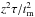 \hbox{$z^2 \tau / t_{\rm m}^2$}