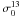 \hbox{$\sigma_0^{13}$}