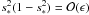 Mathematical equation: \hbox{$s_*^2(1-s_*^2) = {\cal O}(\epsilon)$}