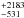 \hbox{$^{+2183}_{-531}$}