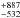 \hbox{$^{+887}_{-532}$}