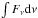 \hbox{$\int F_{\nu} {\rm d}\nu$}