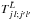 Mathematical equation: \hbox{$T^{\tilde{L}}_{j\,l;j'l'}$}