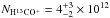 Mathematical equation: \hbox{$N_{\rm H^{13}CO^+}=4^{+3}_{-2}\times10^{12}$}