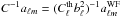 \hbox{$C^{-1} a_{\ell m} = (C_\ell^{\rm th} b_\ell^2)^{-1} a^{\mathrm{WF}}_{\ell m}$}