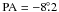 \hbox{$\mathrm{PA} = -8\fdg2$}