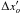 \hbox{$\Delta x_o^\prime$}
