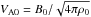 \hbox{$V_{\rm A0}=B_{\rm 0}/\sqrt{4\pi{\rho}_{\rm 0}}$}