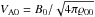 \hbox{$V_{\rm A0}=B_{\rm 0}/\sqrt{4\pi{\varrho}_{\rm 00}}$}