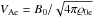 \hbox{$V_{\rm Ae}=B_{\rm 0}/\sqrt{4\pi{\varrho}_{\rm 0e}}$}
