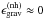 Mathematical equation: \hbox{$\epsilon_{\mathrm{grav}}^{(\mathrm{nh})}\approx 0$}