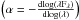 Mathematical equation: \hbox{$\left(\alpha={\rm -\frac{d log(\lambda F_{\lambda})} {d log(\lambda)} }\right)$}