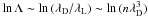 Mathematical equation: \hbox{$\ln\Lambda\sim \ln\, ({\lambda_{\rm D}}/{\lambda_{\rm L}})\sim \ln \,(n\lambda_{\rm D}^3)$}