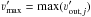 Mathematical equation: \hbox{$\varv'_{\rm max} = {\rm max}(\varv'_{{\rm out},j})$}