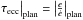 Mathematical equation: \hbox{$\tau_{\rm ecc}\big|_{\rm plan} = \left|\frac{e}{\dot{e}}\right|_{\rm plan}$}