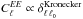 Mathematical equation: \hbox{$C_\ell^{EE} \propto \delta^{\rm Kronecker}_{\ell\,\ell_0}$}