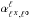 Mathematical equation: \hbox{$\alpha^{\ell}_{\ellx, \ell^{\Phi}}$}