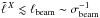 Mathematical equation: \hbox{$\tell{X} \lesssim \ell_{\rm beam} \sim \sigma_{\rm beam}^{-1}$}
