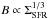 Mathematical equation: \hbox{$B\propto\Sigma_{\mathrm{SFR}}^{1/3}$}