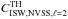 Mathematical equation: \hbox{$C^{\rm TH}_{\rm ISW, NVSS,\ell=2}$}