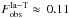 Mathematical equation: \hbox{$F^{\rm Ia-T}_{\rm obs}\approx~0.11$}