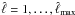 Mathematical equation: \hbox{$\hat{\ell}=1,\ldots,\hat{\ell}_{\rm max}$}