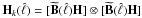 Mathematical equation: \hbox{${\bf H}_{k}(\hat \ell) = [\widetilde{{\bf B}}(\hat \ell){\bf H}]\otimes[\widetilde{{\bf B}}(\hat \ell){\bf H}]$}