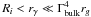 Mathematical equation: \hbox{$R_i < r_{\gamma} \ll \Gamma^{4}_{\rm bulk} r_g$}