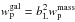 Mathematical equation: \hbox{$\smash{w_{\rm p}^{\rm gal}=b^2_{\rm L} w_{\rm p}^{\rm mass}}$}