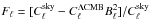 Mathematical equation: \hbox{$F_\ell =[C_\ell^{\rm sky}-C_\ell^{\rm \Lambda CMB}B_\ell^2]/C_\ell^{\rm sky}$}
