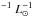 Mathematical equation: \hbox{$^{-1}~L_\odot^{-1}$}