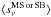 Mathematical equation: \hbox{$\langle s_\nu^{\rm MS\, or \, SB}\rangle$}