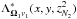 Mathematical equation: \hbox{$\Lambda^*_{\vec\Omega_1\nu_1}(x,y,z^2_{N_2})$}