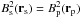 Mathematical equation: \hbox{$B_{\rm s}^{2}(\vec r_{\rm s}) = B_{\rm p}^{2} (\vec r_{\rm p})$}