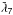 Mathematical equation: \hbox{$\mathsf{\bar\lambda}_\mathsf{7}$}